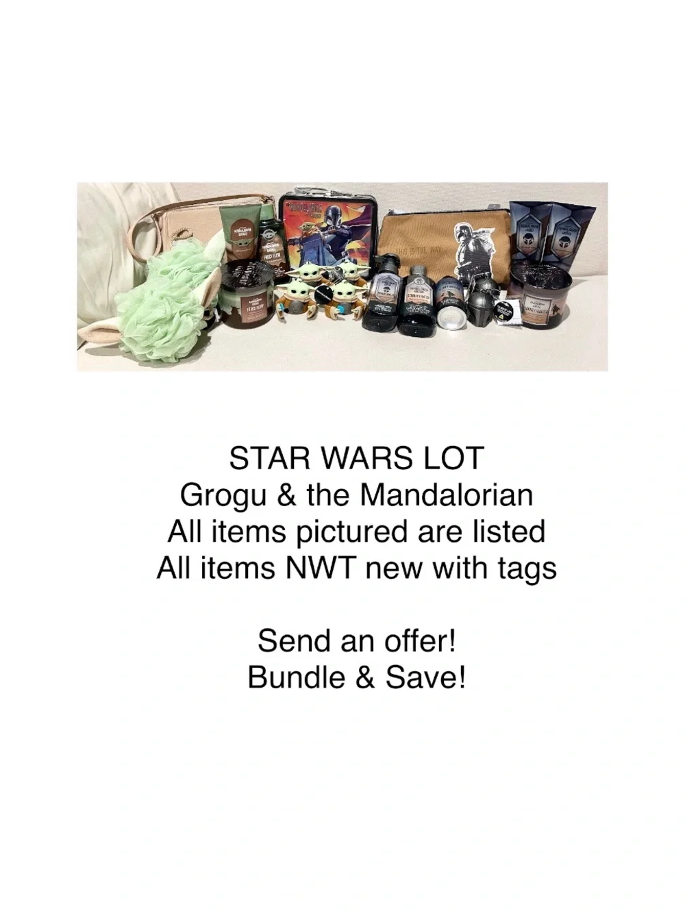 Bath & Body Works Star Wars Mandalorian PocketBac Light Up Hand Sanitizer Holder
